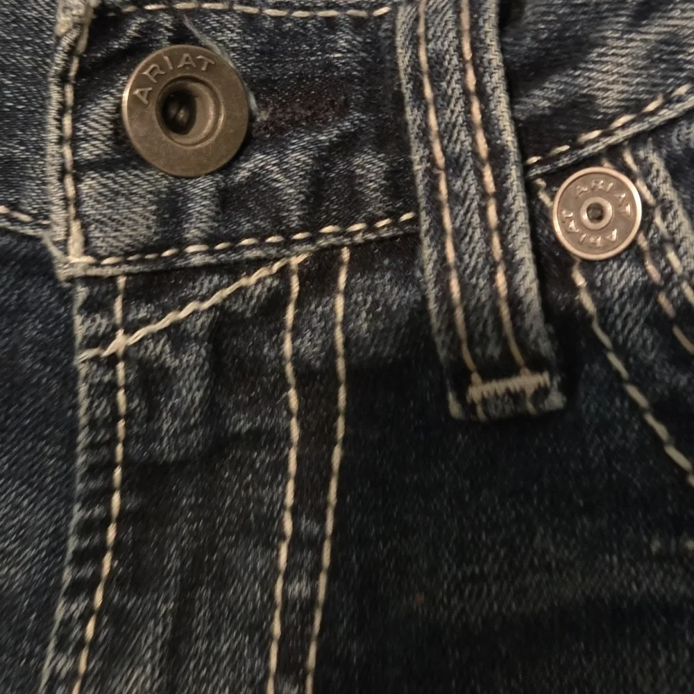 M7 Rocker Stretch Coltrane Stackable Straight Leg Jean - Picture 6 of 13